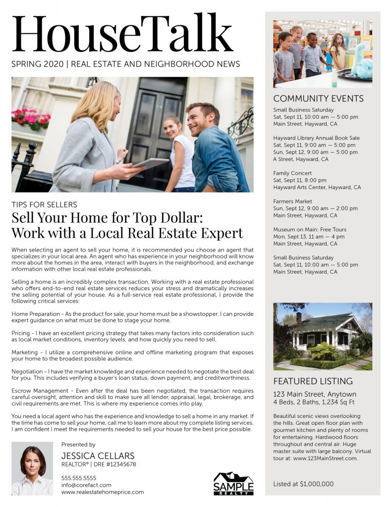 HouseTalk Newsletters